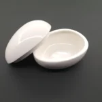 Αυγό Φοντανιέρα Λευκό  Πορσελάνη Πλάγιο