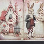 Ριζόχαρτο 30x42cm, Λαγουδάκια