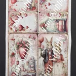 Ριζόχαρτο 30x42cm Λαγουδάκια