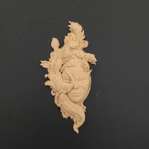 Ξυλόγλυπτο Διακοσμητικό Μάσκα