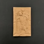 Ξυλόγλυπτη Εικόνα Άγιος Χριστόφορος