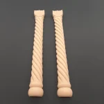 Ξυλόγλυπτο Διακοσμητικό Σετ 2 τεμ Κολώνες