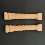 Ξυλόγλυπτο Διακοσμητικό Σετ 2 τεμ Κολώνες