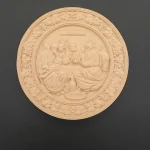 Ξυλόγλυπτη Εικόνα Στρογγυλή Μυστικός Δείπνος