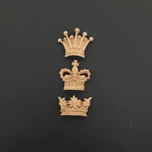 Ξυλόγλυπτο Σετ Κορώνες 3 τεμαχίων