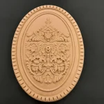 Ξυλόγλυπτο Διακοσμητικό Οβάλ