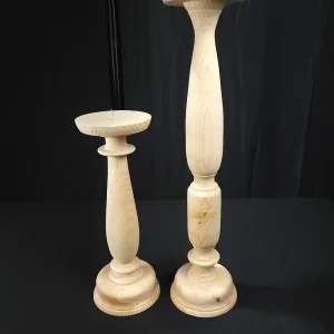 Κηροπήγιο Από Μασίφ Ξύλο