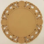 Ξυλόγλυπτο Διακοσμητικό Κορνίζα -Καθρέπτης 50 εκ.