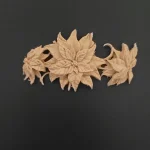 Ξυλόγλυπτο Διακοσμητικό Γιρλάντα 8εκ.Χ4εκ.