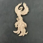 Ξυλόγλυπτο Διακοσμητικό Φοίνιξ 13εκ.Χ5,5εκ.