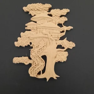 Ξυλόγλυπτο Διακοσμητικό 14εκ.Χ10εκ.