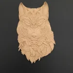 Ξυλόγλυπτο Διακοσμητικό 13εκ.Χ8εκ.