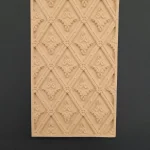 Ξυλόγλυπτο Διακοσμητικό Πλακάκι 19εκ.Χ11,5εκ.