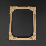 Ξυλόγλυπτο Διακοσμητικό Κορνίζα 13εκ.Χ10εκ.