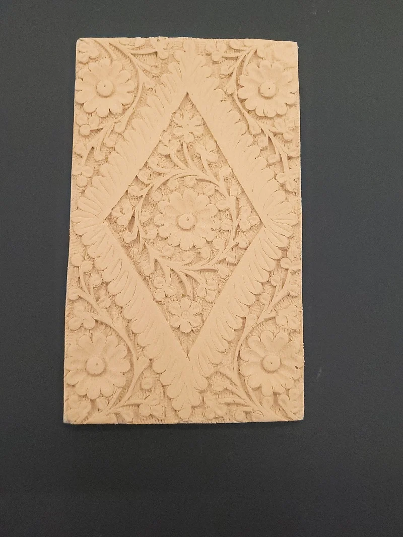 Ξυλόγλυπτο Διακοσμητικό Πλακάκι