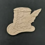 Ξυλόγλυπτο Διακοσμητικό 9εκ.Χ9εκ.