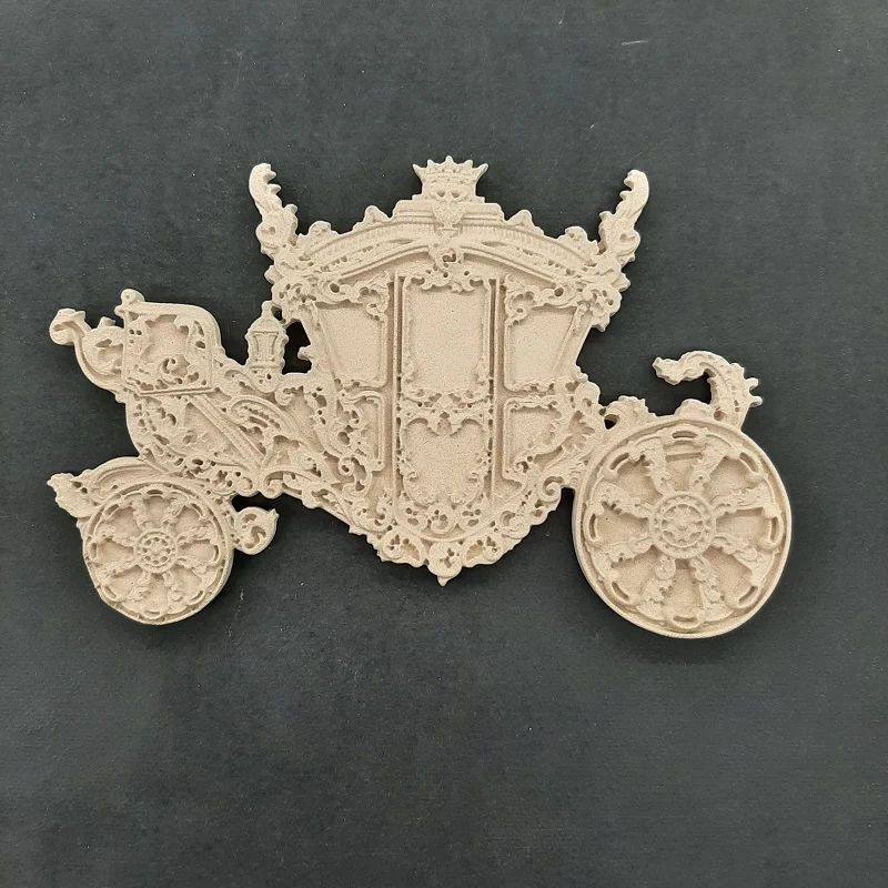 Ξυλόγλυπτο Διακοσμητικό Άμαξα 15,5εκ.Χ8,5εκ.