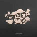 Ξυλόγλυπτο Διακοσμητικό Μανιτάρια Σετ 10 Τεμαχίων