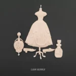 Ξυλόγλυπτο Διακοσμητικό Σετ 5 Τεμαχίων