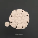 Ξυλόγλυπτο Διακοσμητικό Λουλούδι 11εκ.