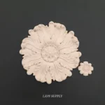 Ξυλόγλυπτο Διακοσμητικό Λουλούδι 11εκ.