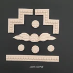 Ξυλόγλυπτο Διακοσμητικό Σετ 8 Τεμαχίων