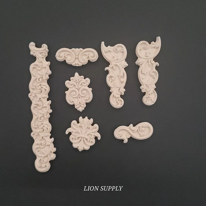 Ξυλόγλυπτο Διακοσμητικό Σετ 7 Τεμαχίων