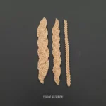 Ξυλόγλυπτο Διακοσμητικό Τρέσες Σετ 3 Τεμαχίων