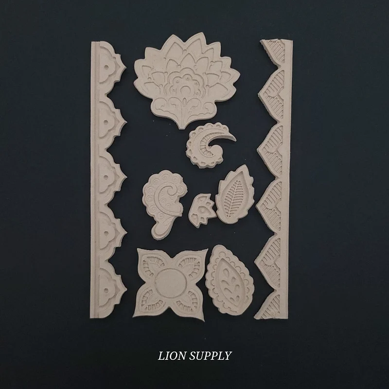 Ξυλόγλυπτο Διακοσμητικό  Σετ 9 Τεμαχίων