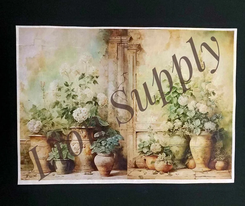 Ρυζόχαρτο "Hidden Garden" 2