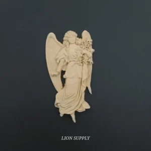 Ξυλόγλυπτο Διακοσμητικό Άγγελος 11εκ.Χ6εκ.