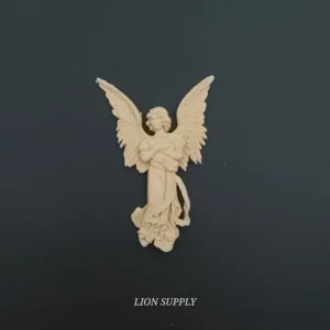 Ξυλόγλυπτο Διακοσμητικό Άγγελος 11εκ.Χ6εκ.