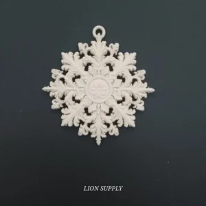 Ξυλόγλυπτο Διακοσμητικό Χριστουγεννιάτικη Μπάλα 10εκ.Χ10εκ.