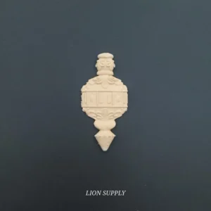 Ξυλόγλυπτο Διακοσμητικό  Χριστουγεννιάτικο Στολίδι 10εκ.Χ4,5εκ.