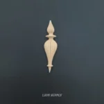 Ξυλόγλυπτο Διακοσμητικό  Χριστουγεννιάτικο Στολίδι 8,5εκ.Χ2εκ.