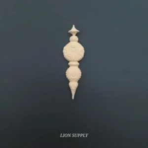 Ξυλόγλυπτο Διακοσμητικό  Χριστουγεννιάτικο Στολίδι 10εκ.Χ3εκ.