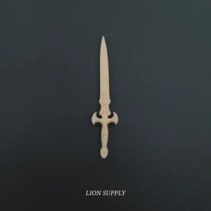 Ξυλόγλυπτο Διακοσμητικό Σπαθί 10,4εκ.Χ2,3εκ.