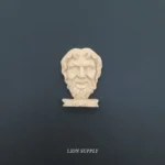 Ξυλόγλυπτο Διακοσμητικό Πάνας  6.5εκ.Χ4.5εκ.