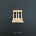 Ξυλόγλυπτο Διακοσμητικό Καρυάτιδες 6,2εκ.Χ5,4εκ.