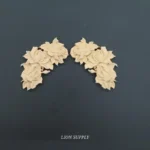 Ξυλόγλυπτο Διακοσμητικό Γιρλάντα Σετ 2 τεμ.8,5εκ.Χ4,5εκ.