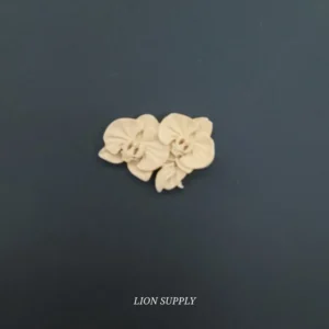 Ξυλόγλυπτο Διακοσμητικό Λουλούδι 6εκ.Χ4εκ.