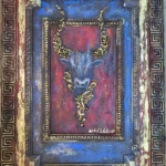 Μινώταυρος με ξυλόγλυπτα στοιχεία DART ELASTIC WOOD by Chris Leloudis