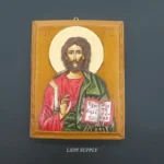Κέρινη Εικόνα Ιησούς 17,5εκ.Χ14εκ.