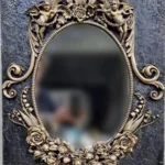 Ξυλόγλυπτα διακοσμητικά για καθρέπτη by Maria Kaftaki