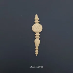 Ξυλόγλυπτο Διακοσμητικό Χριστουγεννιάτικο Στολίδι 13εκ.Χ3.2εκ.