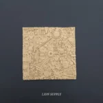 Ξυλόγλυπτο Διακοσμητικό 12,5κ.Χ12,5εκ.