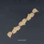 Ξυλόγλυπτη Διακοσμητική Τρέσα 21,2εκΧ2,2εκ.