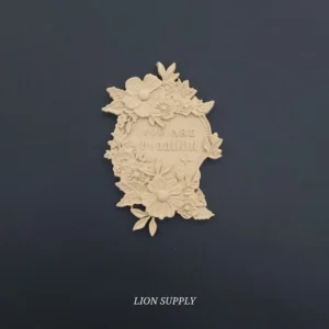 Ξυλόγλυπτο Διακοσμητικό Ταμπέλα 11εκ.Χ7,5εκ.