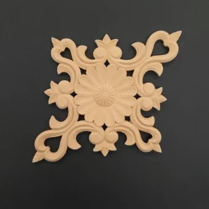 Ξυλόγλυπτο Διακοσμητικό Κέντρου 17,3εκ.Χ13,8εκ.