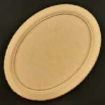 Ξύλινος Δίσκος με Ξυλόγλυπτα στοιχεία 40,5εκ.Χ31εκ